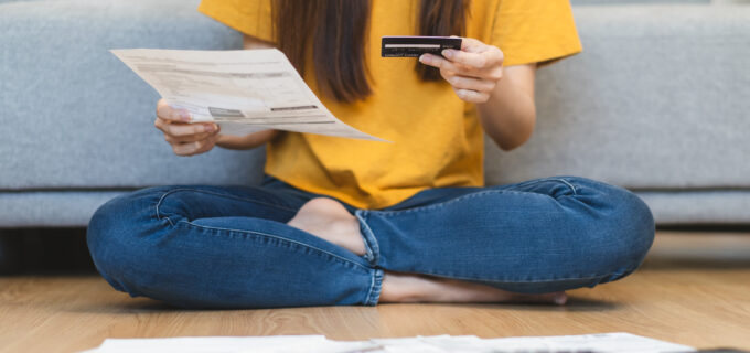 Dekorbild ekonomi och faktura