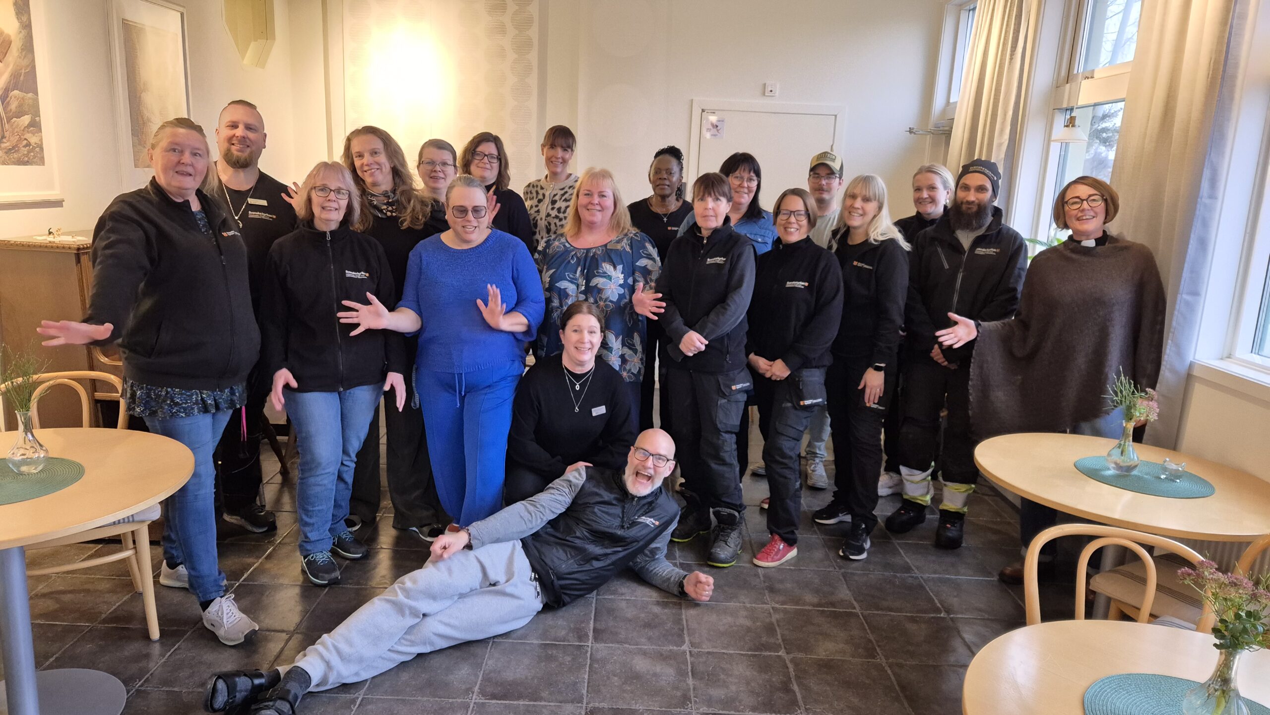 Svenska kyrkan i Hedemora samlas för att fira sitt Energipris.