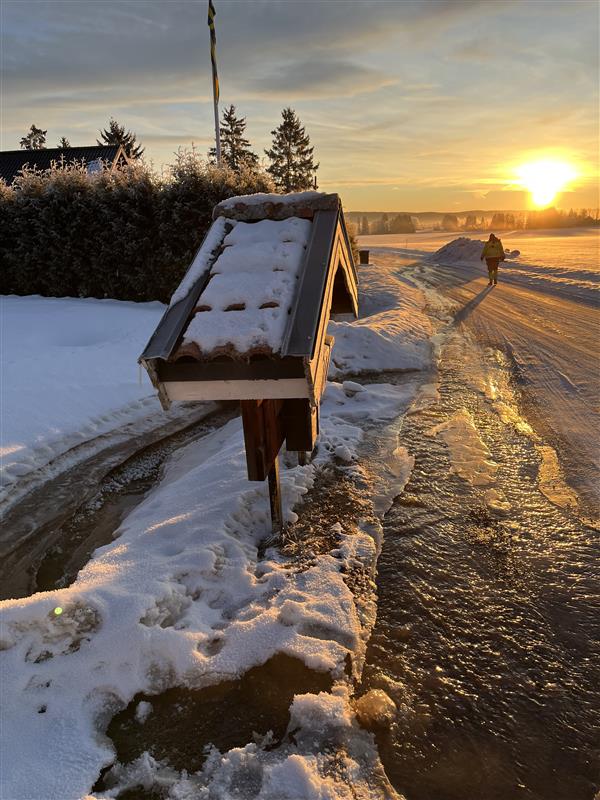 Vattenläcka i Hamre