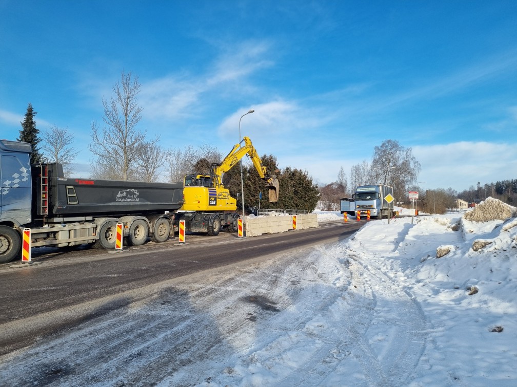 Vattenläcka i Långshyttan