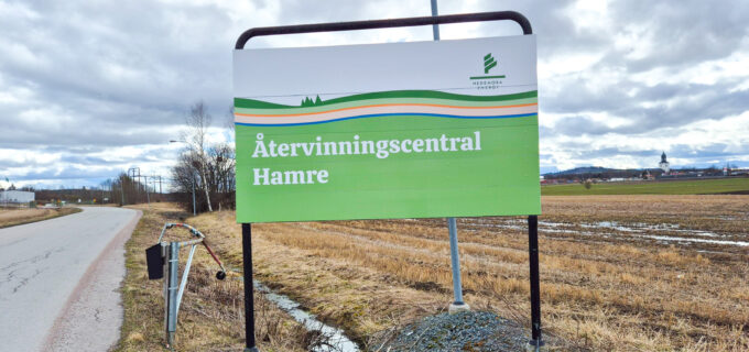 ÅVC-skylt Hamre